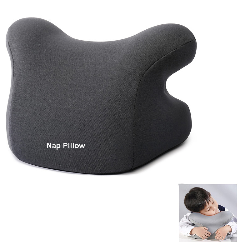 Image of Memory Foam Kinder Nacken Kissen Reise Kopfstütze - Schwarz bei Apfelkiste.ch