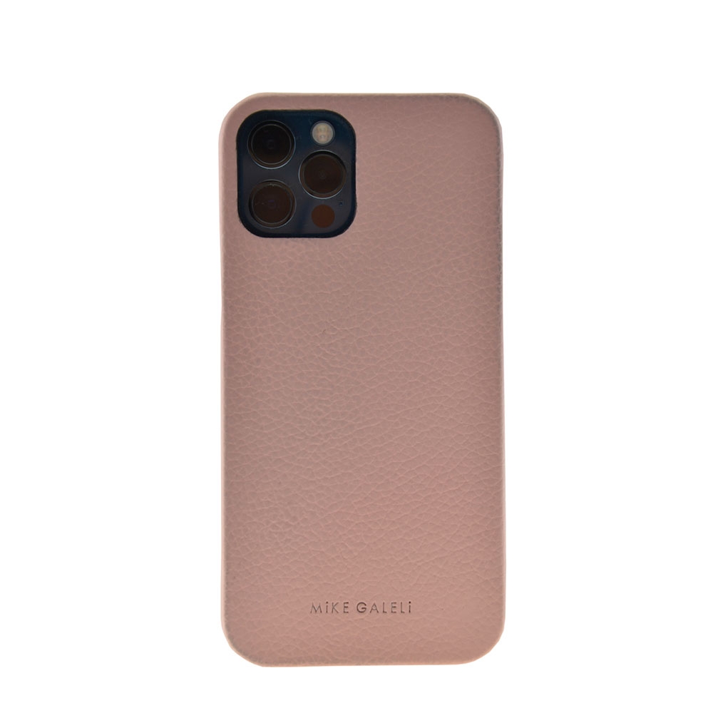 Image of Mike Galeli - iPhone 12 / iPhone 12 Pro Echtleder Hülle Back Case (LENNYIP12_6.1-M02) - Rosa bei Apfelkiste.ch