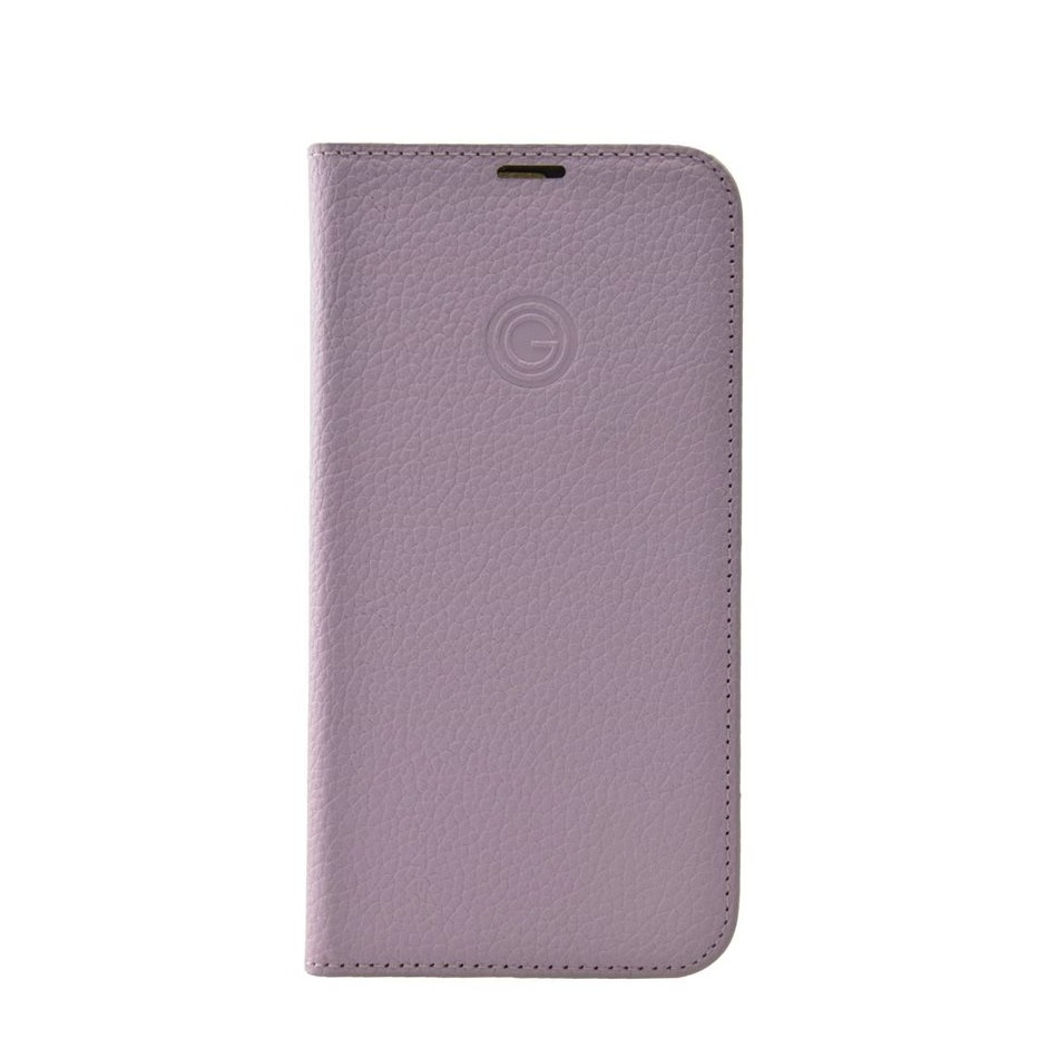 Image of Mike Galeli - iPhone 13 Pro Echtleder Book Case Tasche Flip Cover Hand Made (MARCIP13PRO-M02) - Rosa bei Apfelkiste.ch