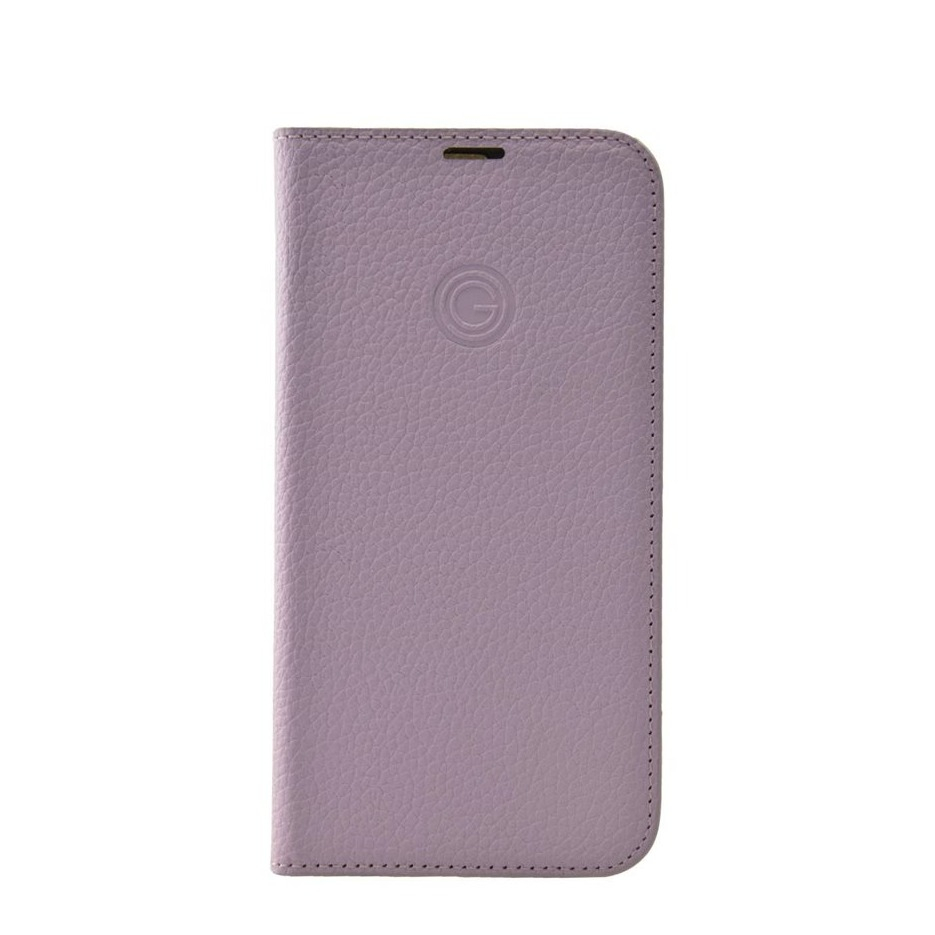 Image of Mike Galeli - iPhone 13 Pro Max Echtleder Book Case Tasche Flip Cover Hand Made (MARCIP13MAX-M02) - Rosa bei Apfelkiste.ch