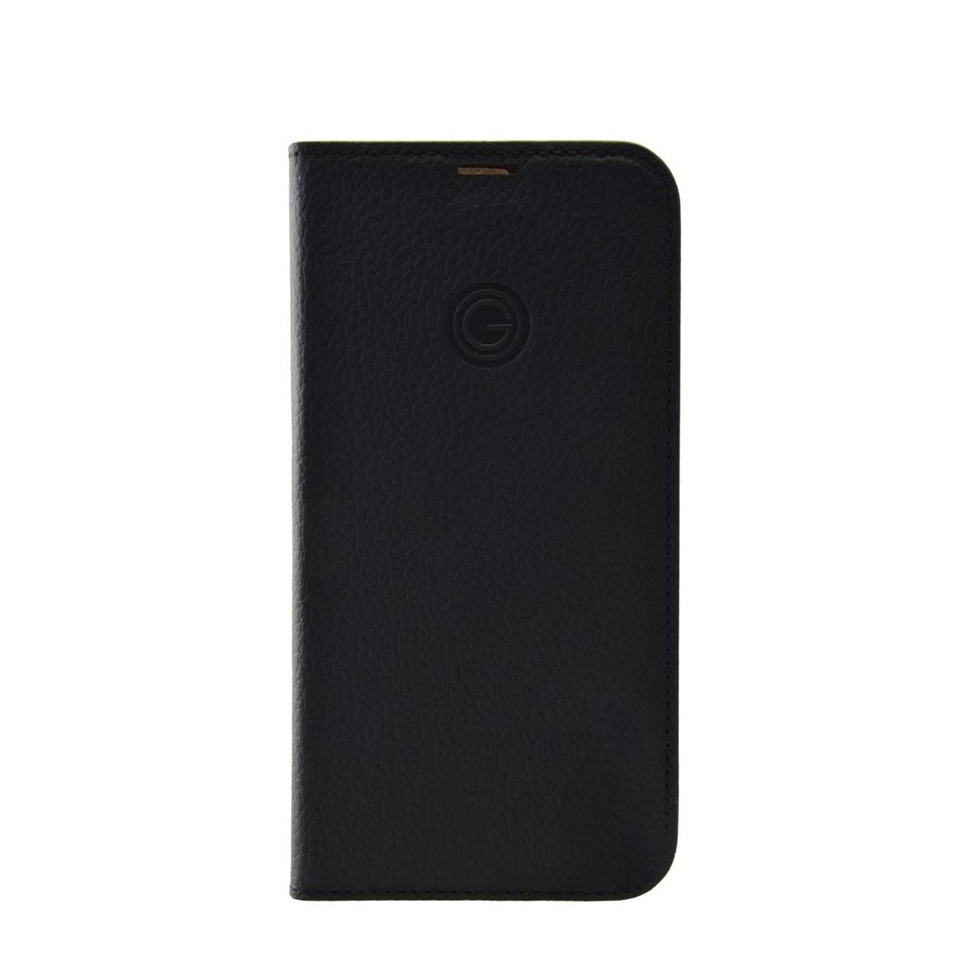 Image of Mike Galeli - Samsung Galaxy Note 9 Echtleder Book Case Tasche Flip Cover Hand Made (MARCNOTE9N-M01) - Schwarz bei Apfelkiste.ch