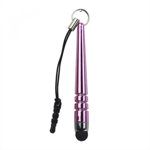 Image of Mini Universal Alu Eingabe Stift Stylus Touch Pen - Rosa bei Apfelkiste.ch