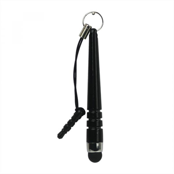 Image of Mini Universal Alu Eingabe Stift Stylus Touch Pen - Schwarz bei Apfelkiste.ch