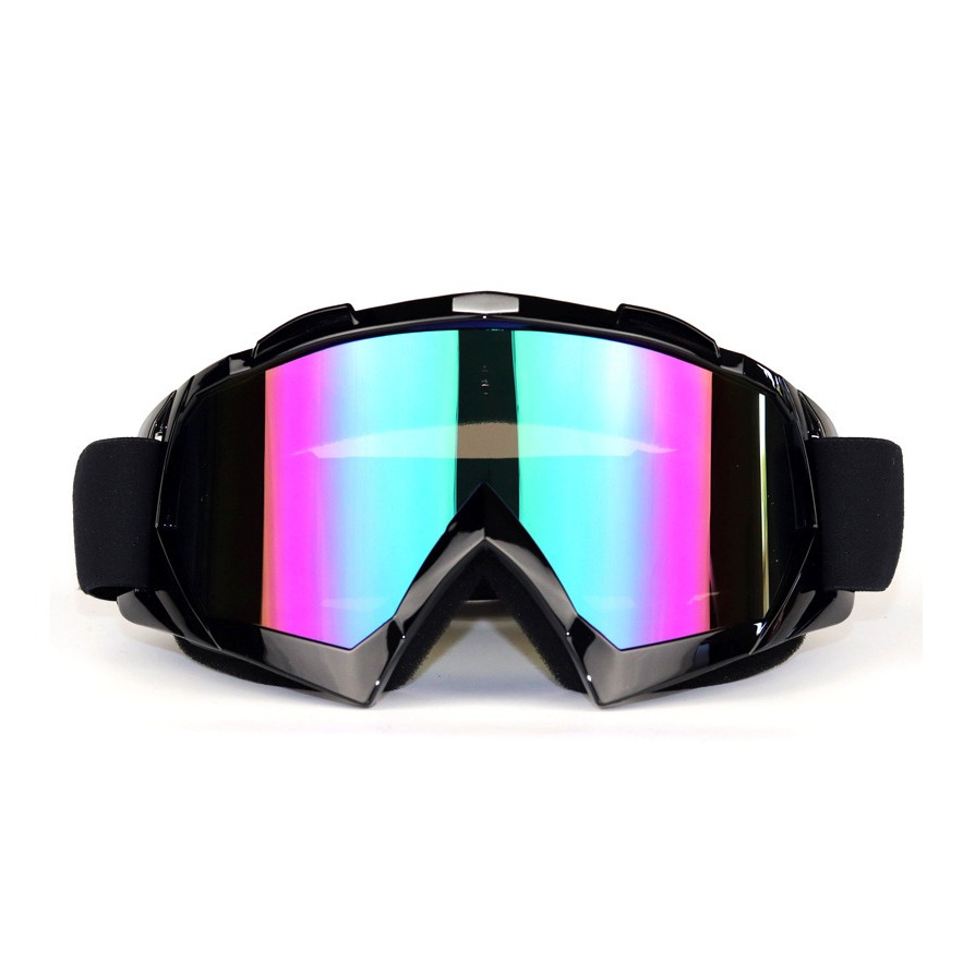 Image of Motocross Brille Ski Sportbrille mit UV-Schutz - Schwarz bei Apfelkiste.ch