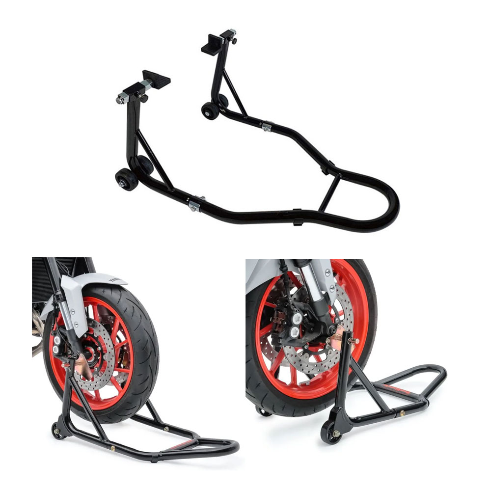 Image of Motorrad Stand Halterung Hinterradaufzug Montage Ständer - Schwarz bei Apfelkiste.ch