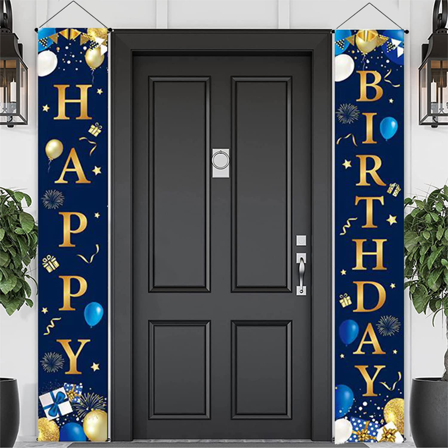Happy Birthday Deko-Set In Blau – Mit Banner, Wabenbällen & Girlanden Für Die Perfekte Party