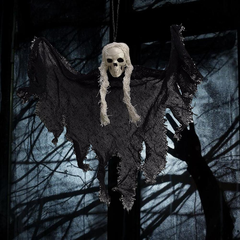 Halloween Deko Geist Skelett Totenkopf Accessoire