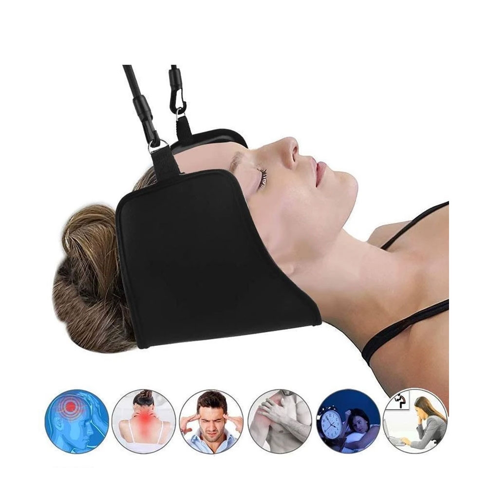 Image of Nackentrainer Hals Hängematte Haltungskorrektur Zugvorrichtung zur Schmerzlinderung bei Apfelkiste.ch