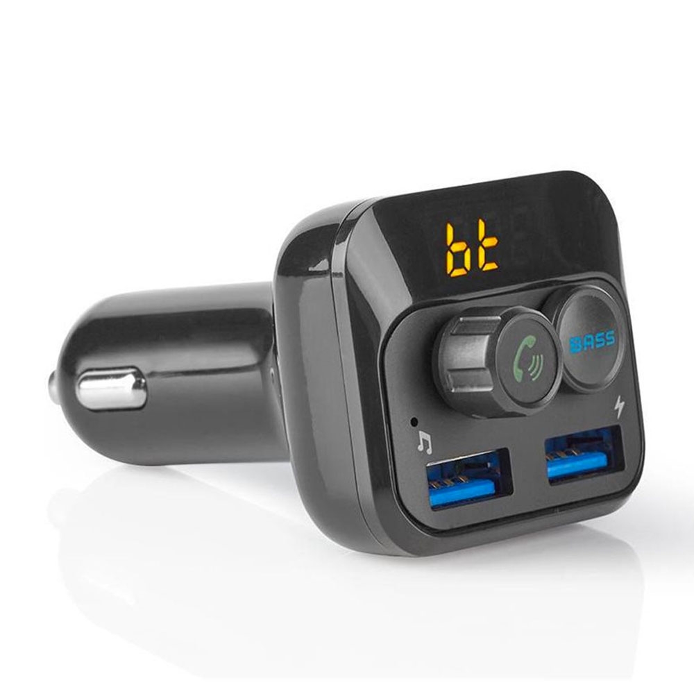 Nedis KFZ FM Transmitter Bluetooth Bass Boosteer