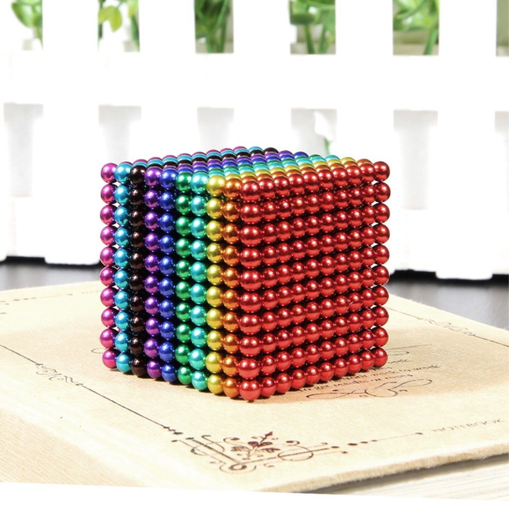 Neodym Kugel Magnet M Cube 1000 Stuck 5mm Bunt