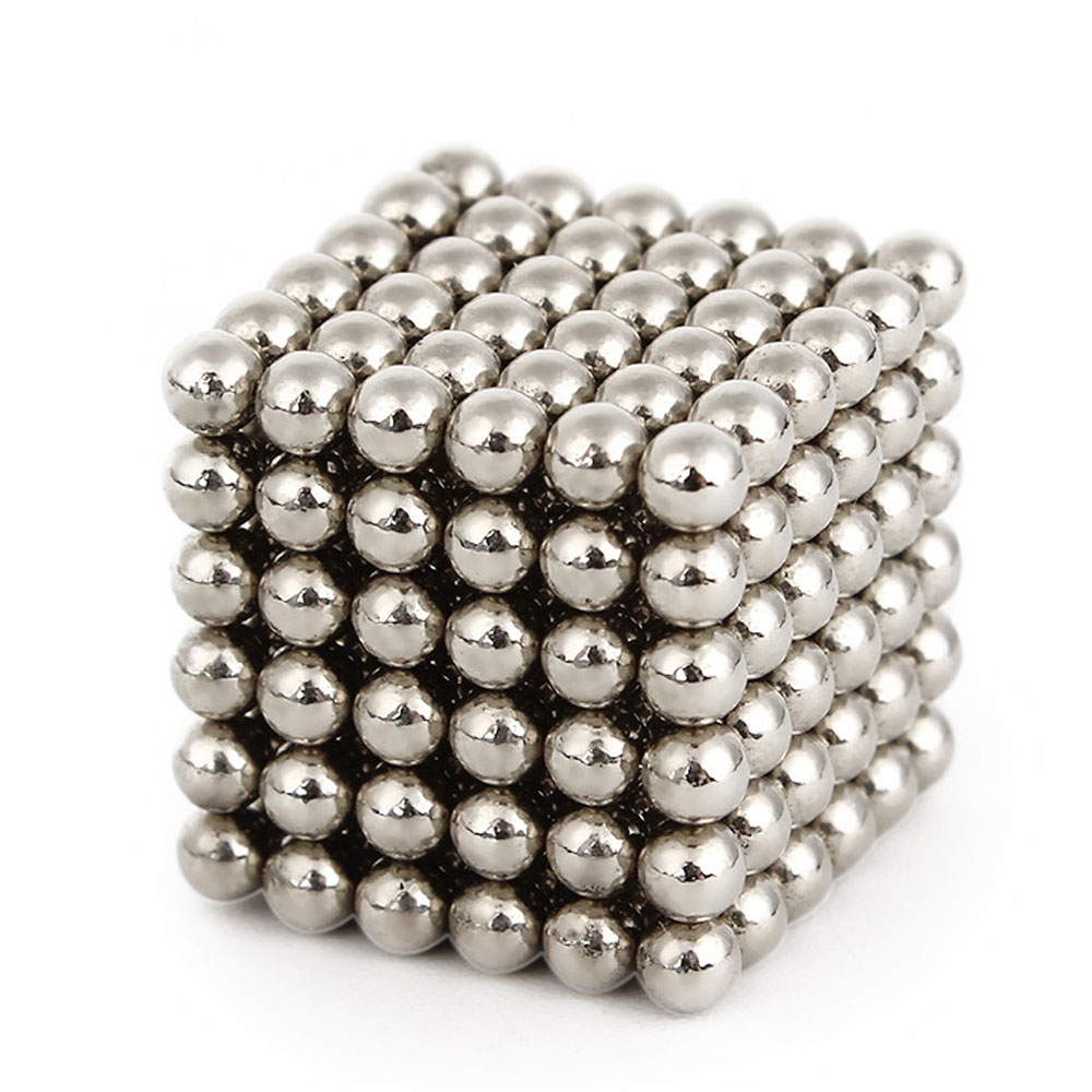 Image of Neodym Kugel Magnet Puzzle M-Cube (1000 Kugel-Magnete / 5mm) - Silber bei Apfelkiste.ch