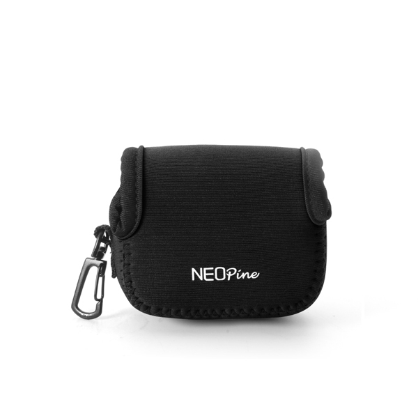 Image of NEOPine - Neopren Kameratasche Fototasche für GoPro / Sony RX0 II - Schwarz bei Apfelkiste.ch