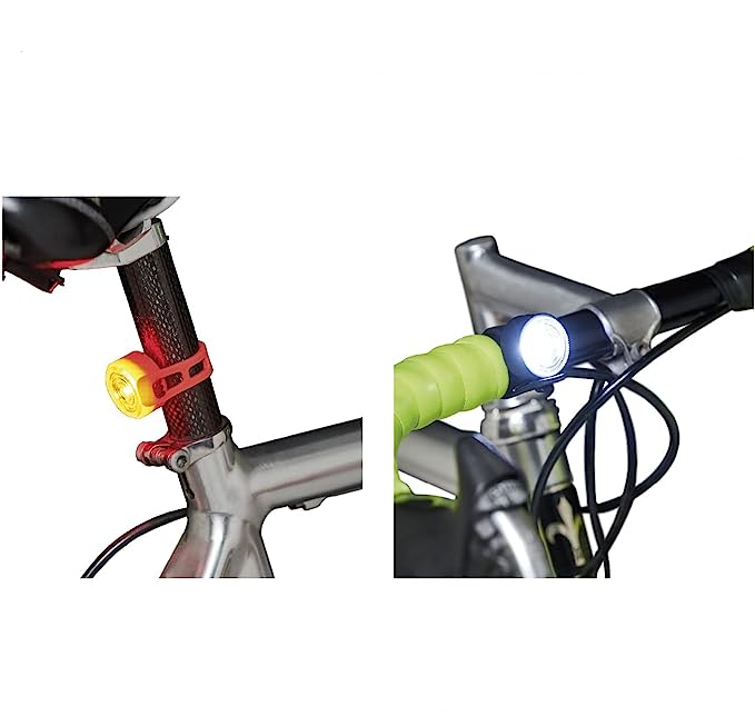 NEWRBAN Fahrrad Licht Velo LED Front- und Rücklicht