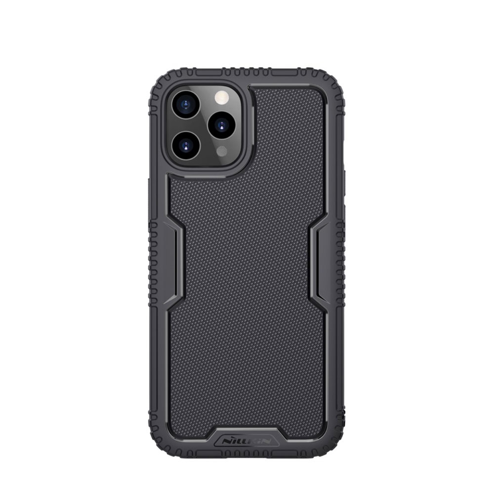 Image of Nillkin - iPhone 12 / iPhone 12 Pro Gummi Hülle mit Air Cushion Fallschutz - Schwarz bei Apfelkiste.ch
