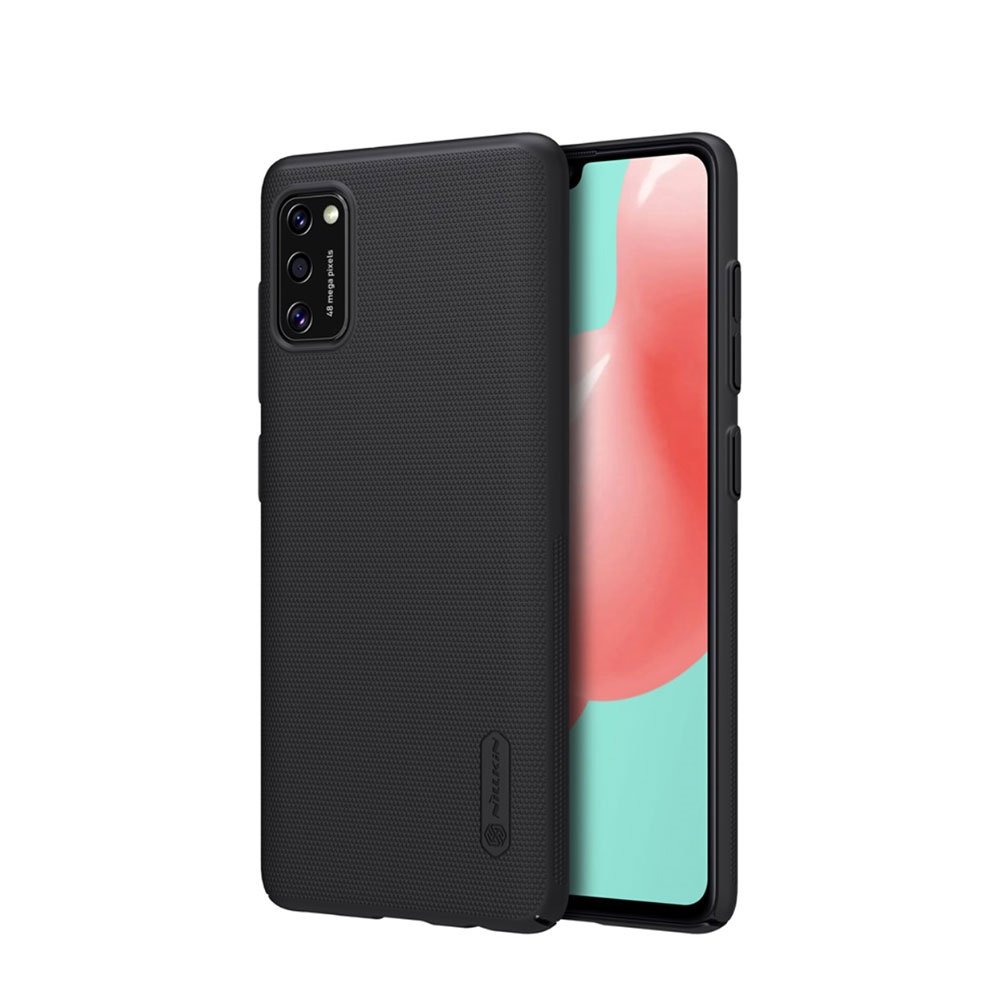 Image of Nillkin - Samsung Galaxy A41 Hardcase Schutzhülle Grip Design - Schwarz bei Apfelkiste.ch