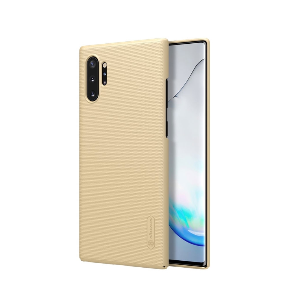 Image of Nillkin - Samsung Galaxy Note 10 / 10 5G Hardcase Schutzhülle Grip Design - Gold bei Apfelkiste.ch