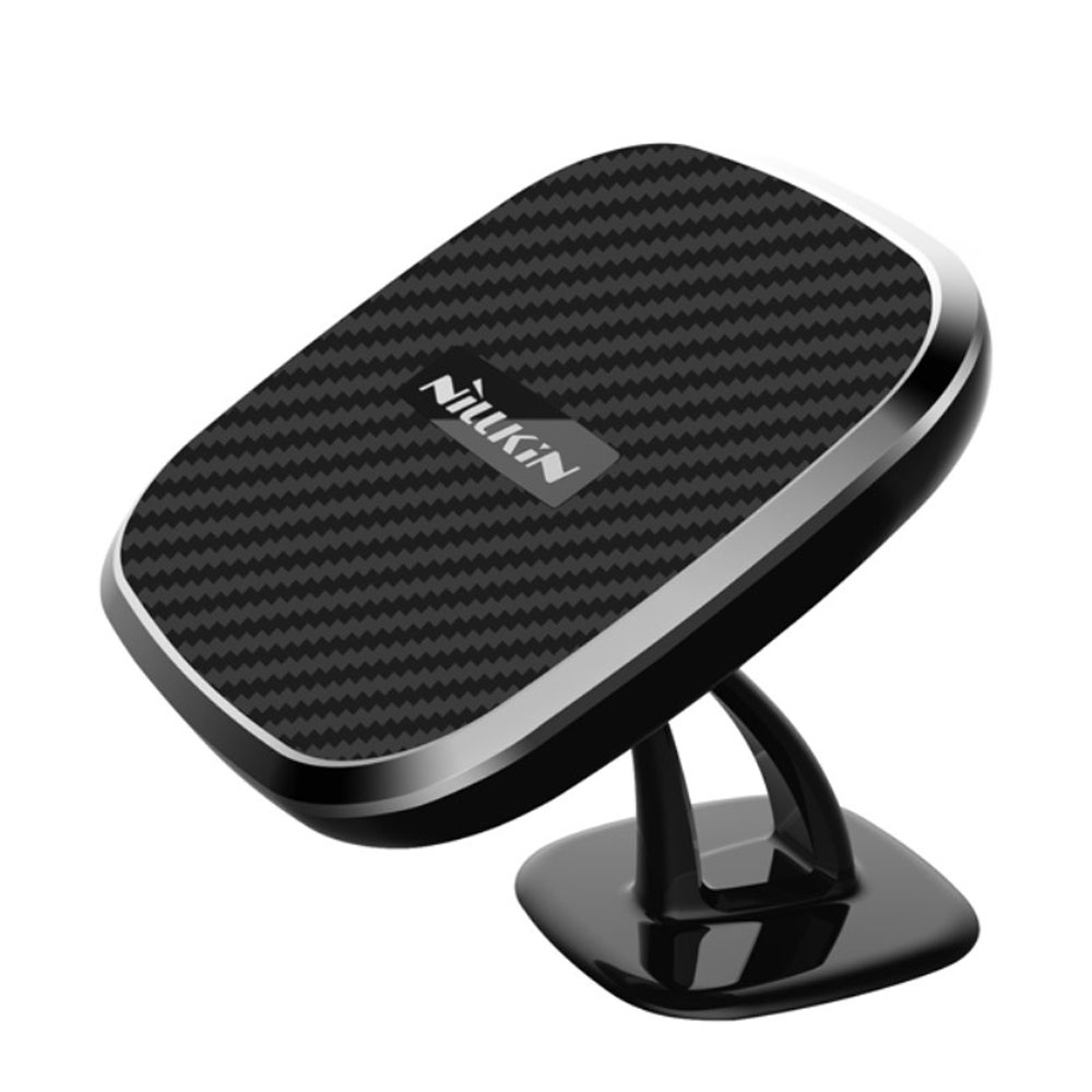 Image of Nillkin - (10W) Universal Qi Wireless Fast Charging Ladegerät Auto KFZ Magnet Halterung 360 Grad Drehfunktion - Schwarz bei Apfelkiste.ch