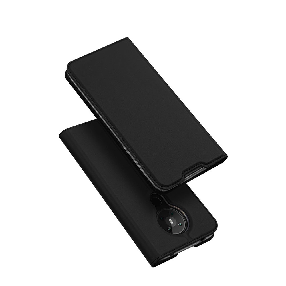 Image of Dux Ducis - Nokia 5.3 Flip Wallet Cover Leder Tasche - Schwarz bei Apfelkiste.ch