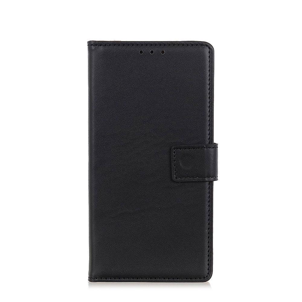 Image of Nokia 6.2 / Nokia 7.2 Leder Tasche Flip Cover mit Kartenfächer - Schwarz bei Apfelkiste.ch