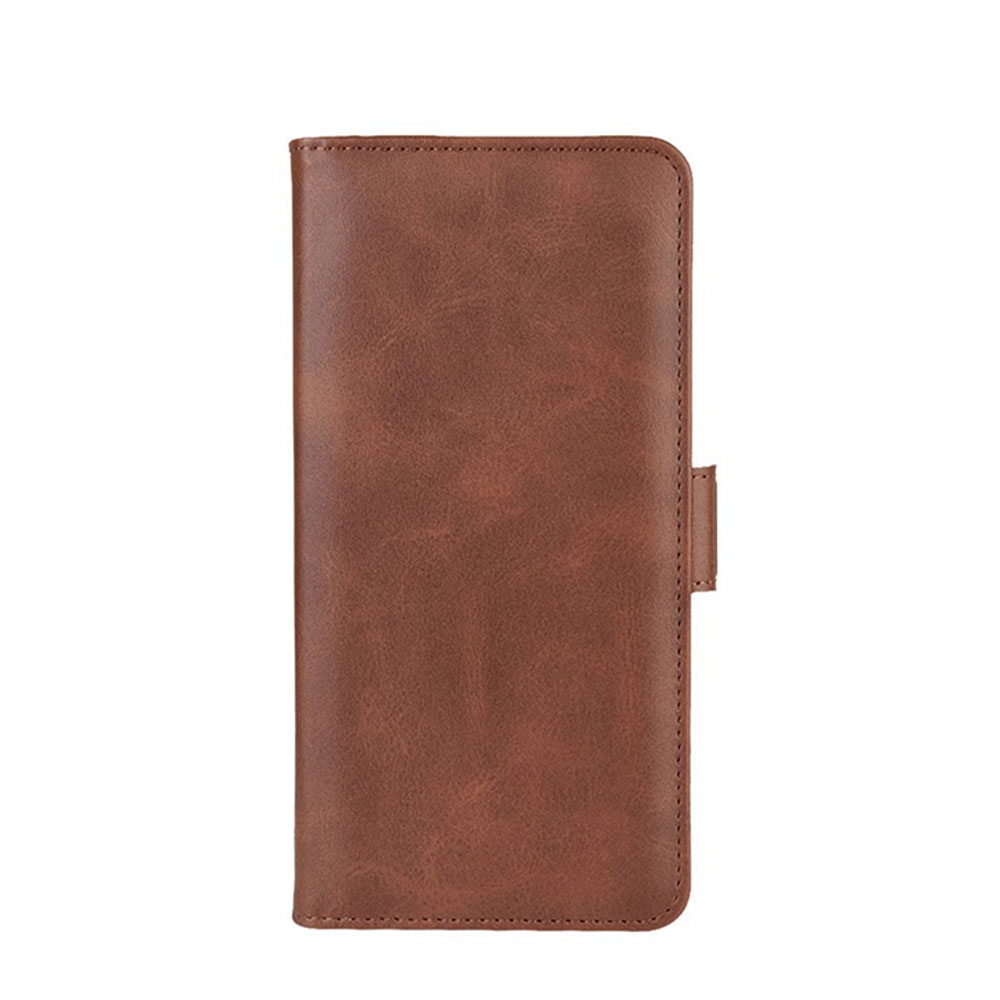 Image of Nokia 8.3 5G Vintage Leder Tasche Flip Cover Fashion Design - Braun bei Apfelkiste.ch