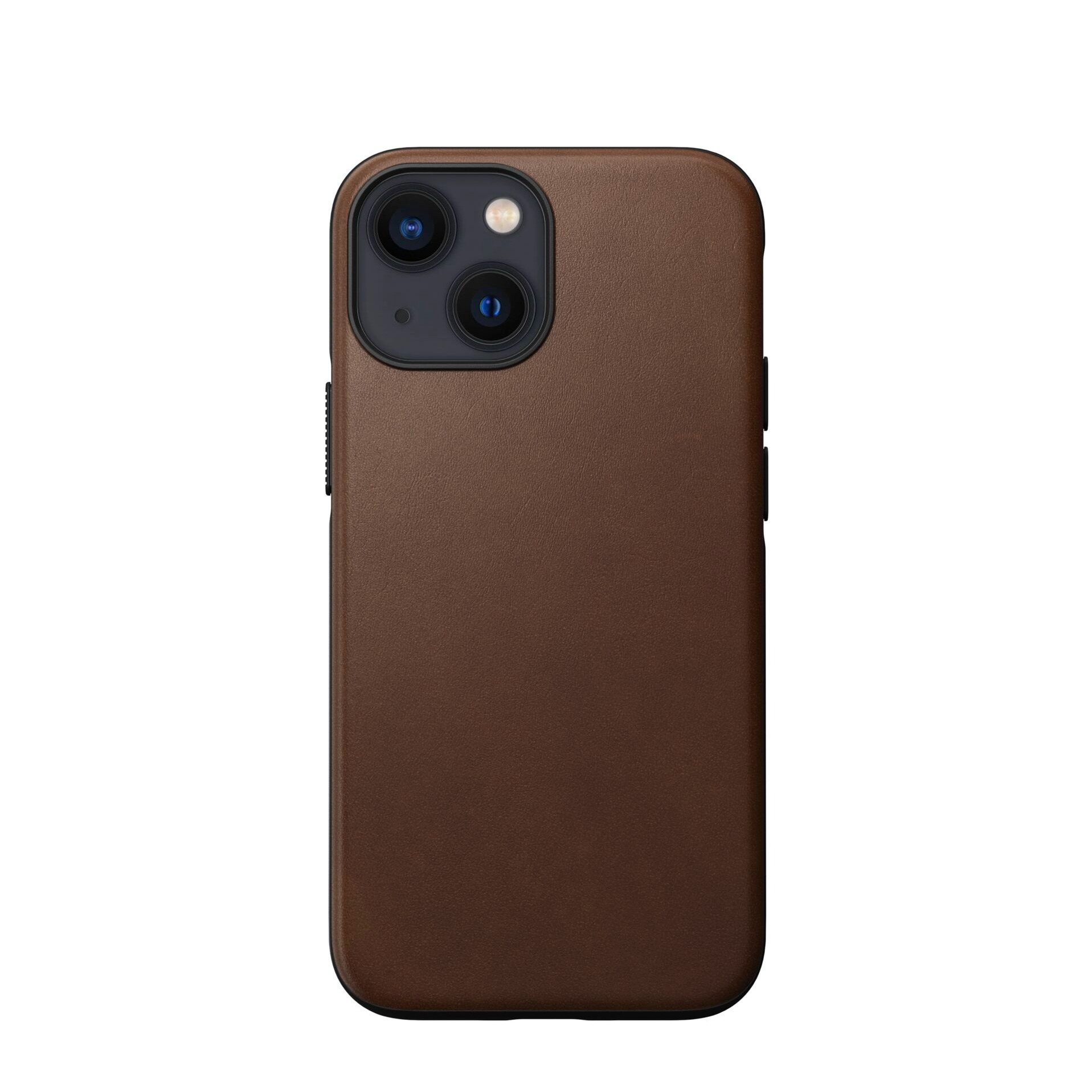 Image of Nomad - iPhone 13 Mini MagSafe Echtleder Hülle Rugged Case (NM01057185) - Braun bei Apfelkiste.ch