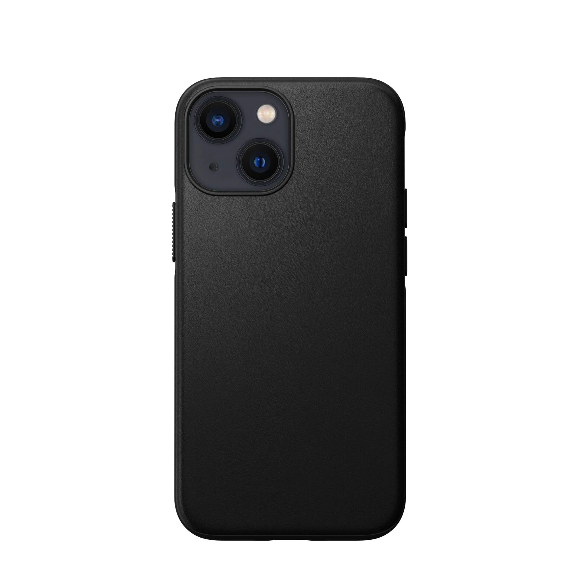 Image of Nomad - iPhone 13 Mini MagSafe Echtleder Hülle Rugged Case (NM01060185) - Schwarz bei Apfelkiste.ch