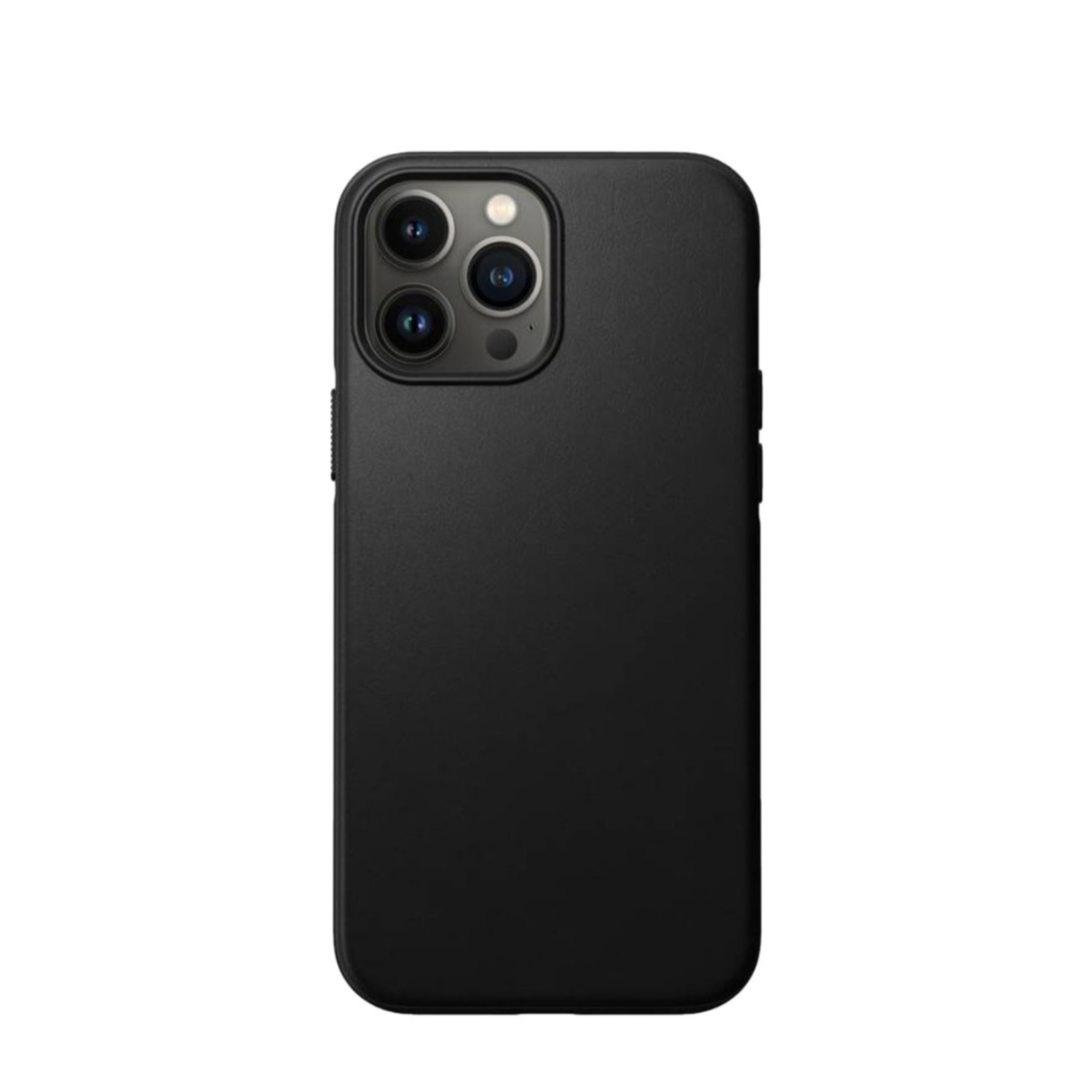 Image of Nomad - iPhone 13 Pro Max MagSafe Echtleder Hülle Rugged Case (NM01063285) - Schwarz bei Apfelkiste.ch