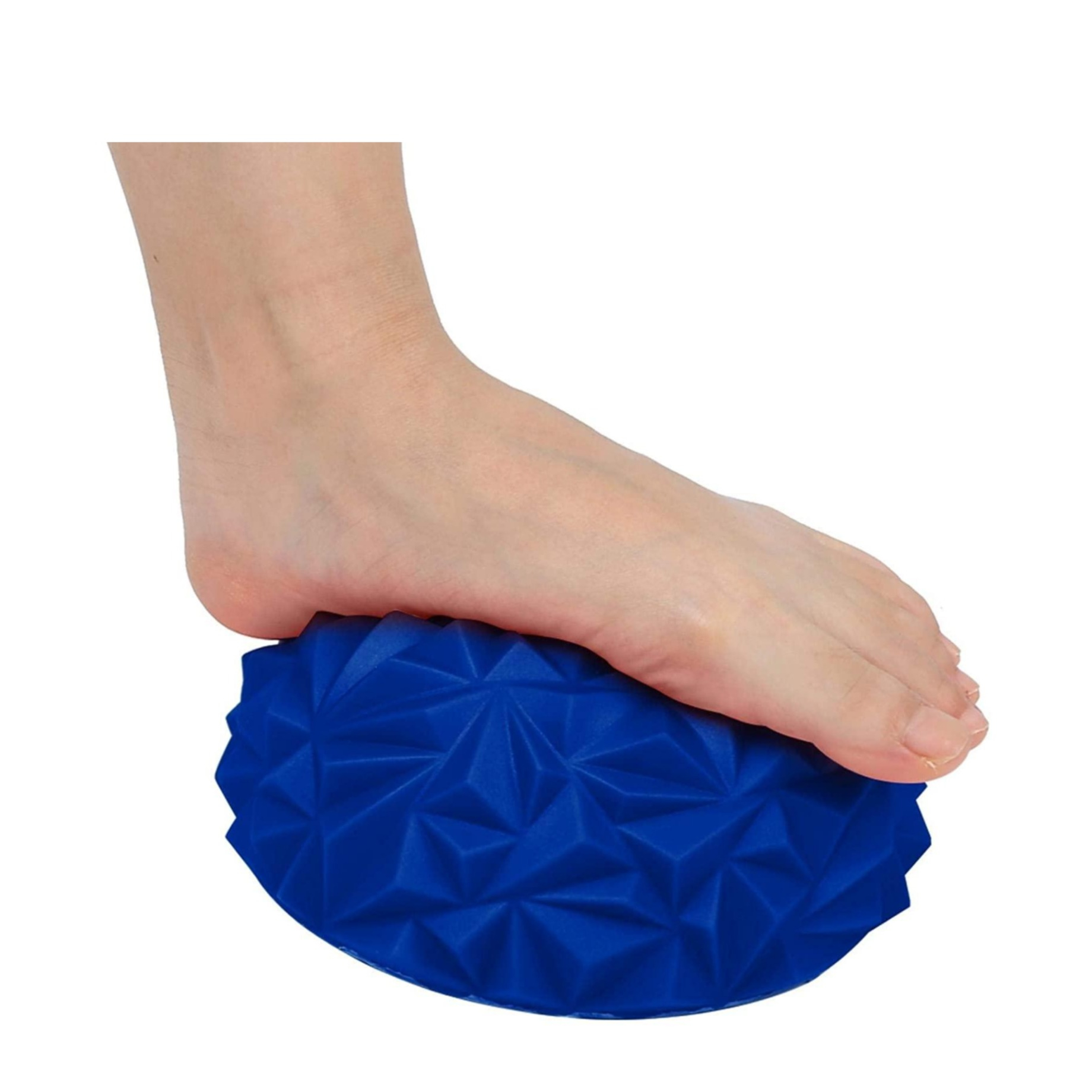 Image of (Ø15cm) Akupressur Fuss Massage Ball Stachel Halbkugel - Blau bei Apfelkiste.ch