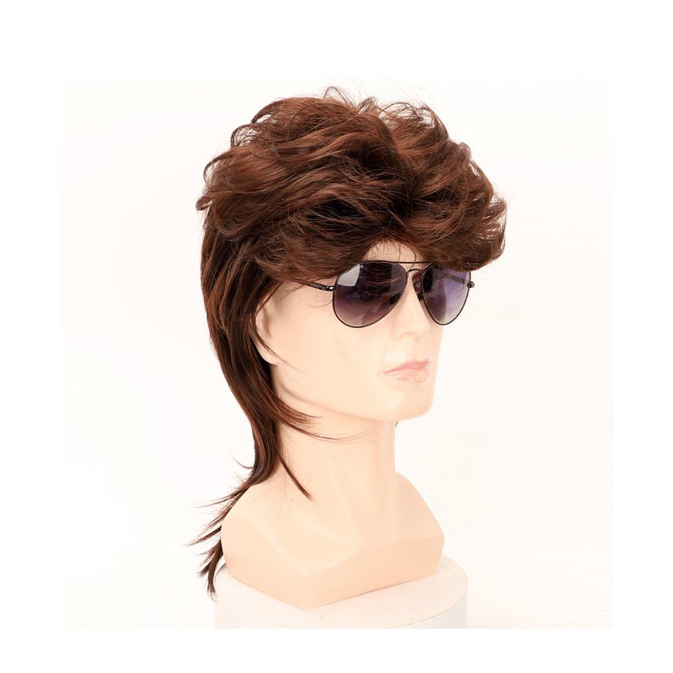 Image of (Ø20cm) Kunsthaar Perücke Kostüm Requisite Pop Rock Perücke - Style 2 bei Apfelkiste.ch