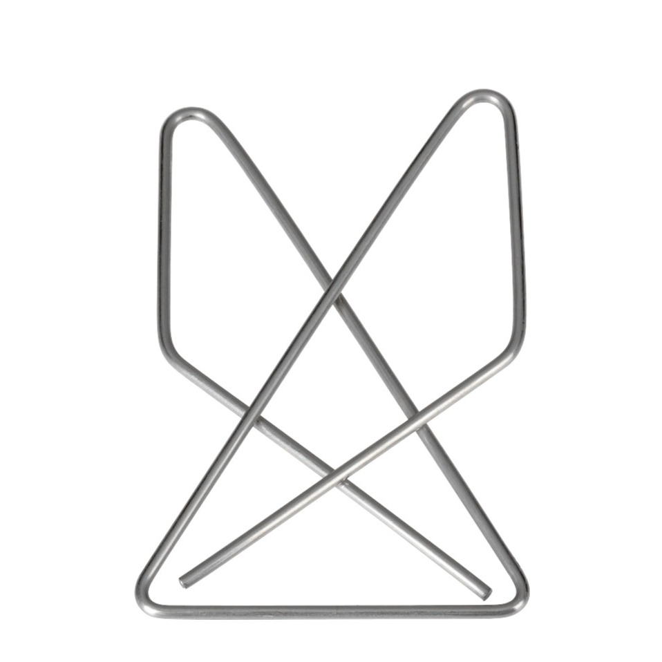 Image of OMEGA - (50er Set) 65mm Kreuzklammern Vernickelte Clips (1340180.68) - Silber bei Apfelkiste.ch