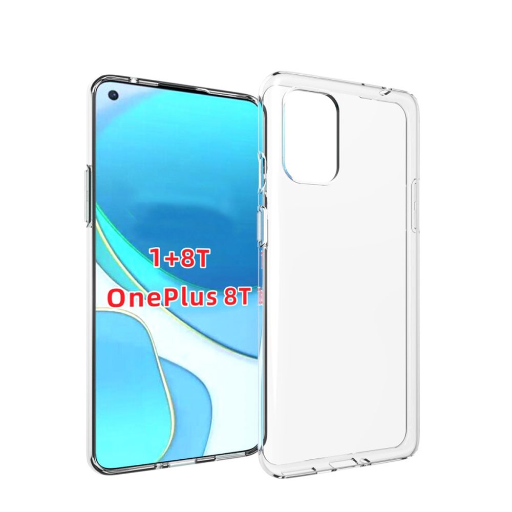 Image of OnePlus 8T Gummi Case Schutzhülle - Transparent bei Apfelkiste.ch