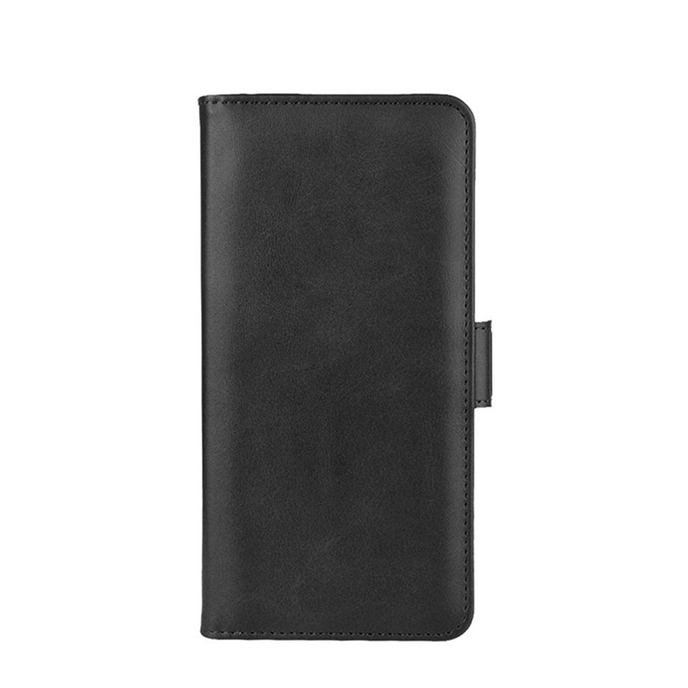 Image of OnePlus Nord N10 5G Vintage Leder Tasche Flip Cover Fashion Design - Schwarz bei Apfelkiste.ch