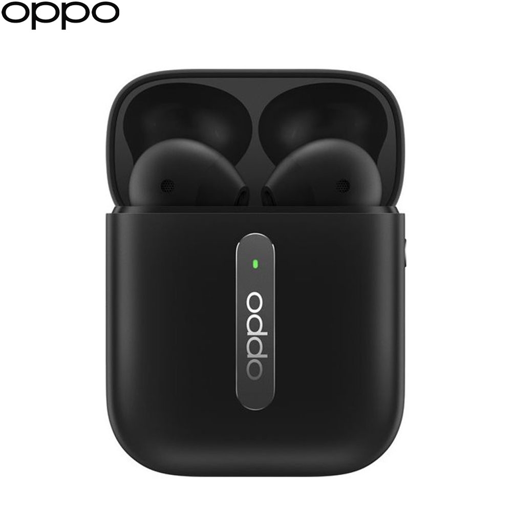 Enco Free Stereo Bluetooth 5.0 In-Ear Kopfhörer Headset + Lade Case (410mAh) - Schwarz