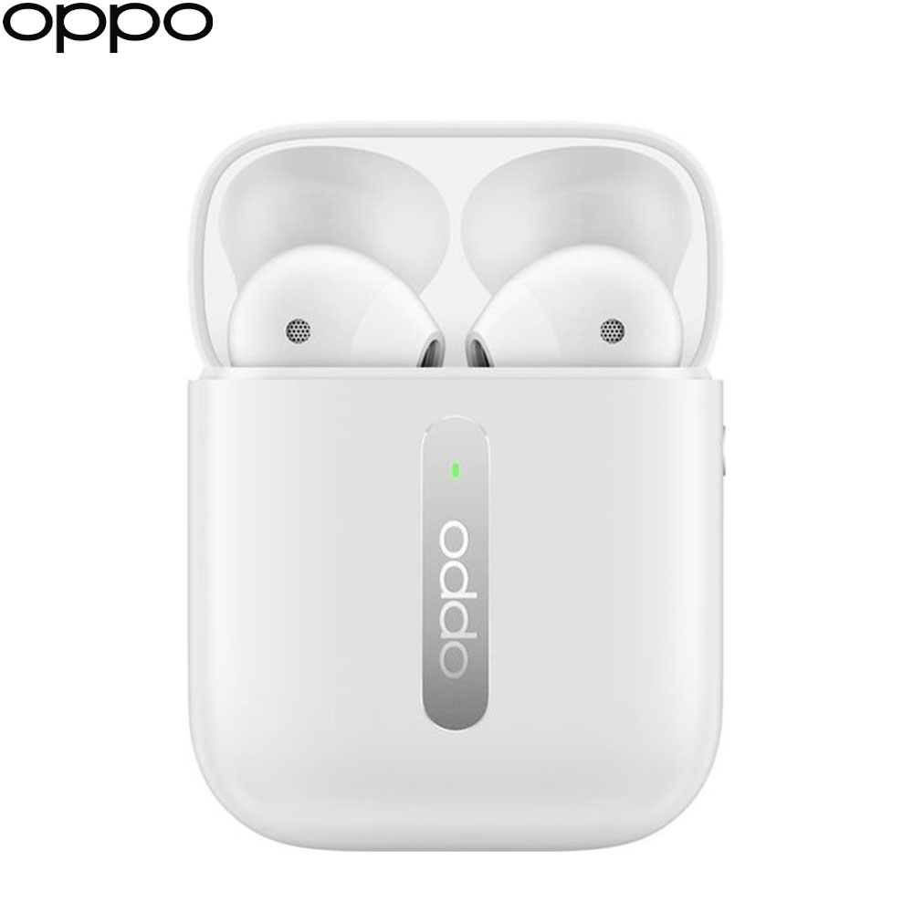 Enco Free Stereo Bluetooth 5.0 In-Ear Kopfhörer Headset + Lade Case (410mAh) - Weiss