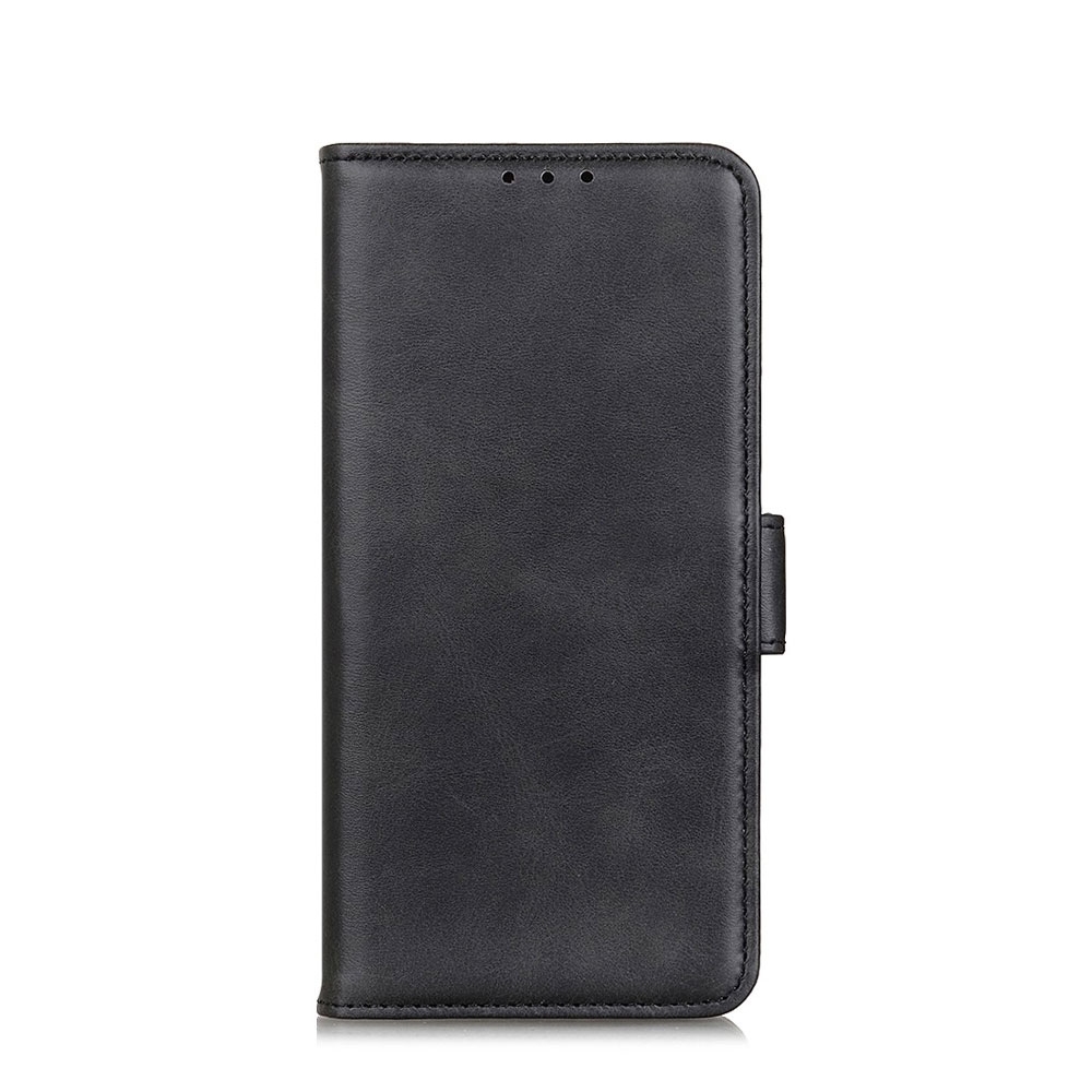 Image of Oppo Reno4 5G Vintage Leder Tasche Flip Cover Fashion Design - Schwarz bei Apfelkiste.ch