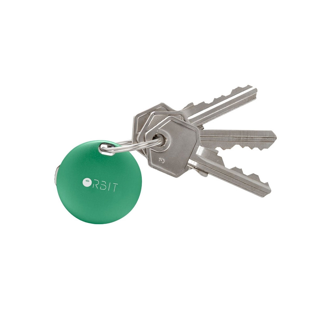 Image of Orbit - Wasserdichter Bluetooth Keyfinder für iOS/Android (ORB517) - Emerald Green bei Apfelkiste.ch