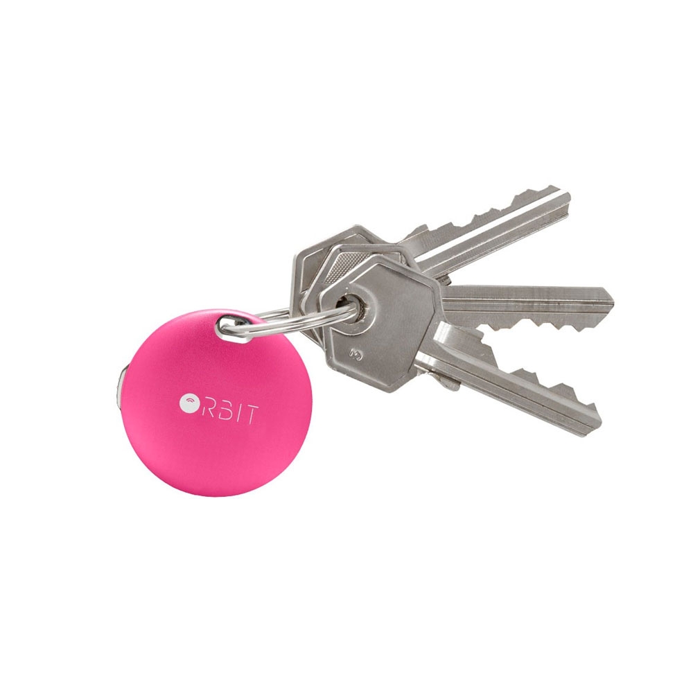Image of Orbit - Wasserdichter Bluetooth Keyfinder für iOS/Android (ORB442) - Shocking Pink bei Apfelkiste.ch