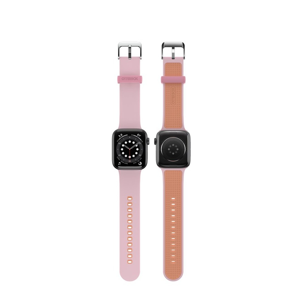 Image of (Gr. XS) Otterbox - Apple Watch (45/44/42 mm) Silikon Sport Armband Gelenkumfang: 147-230 mm (77-83882) - Rosa / Orange bei Apfelkiste.ch