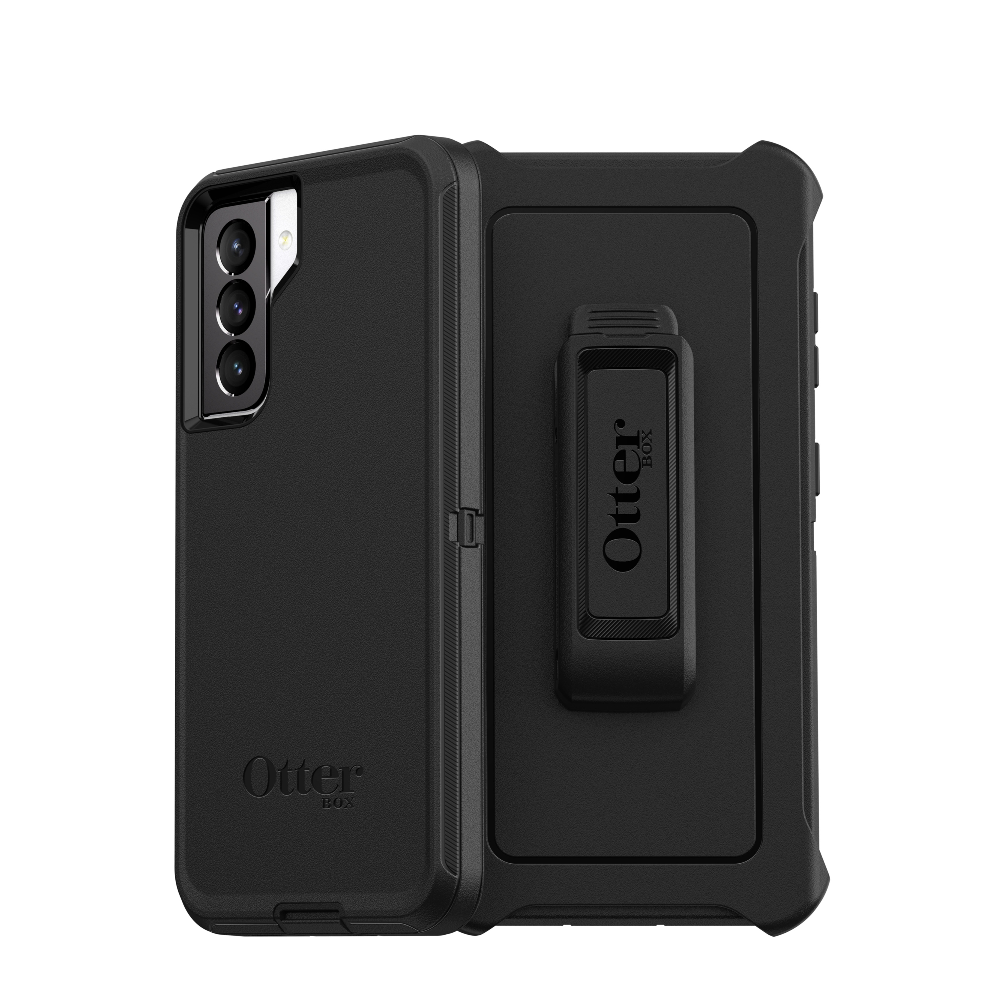 Image of Otterbox - Samsung Galaxy S21 5G Outdoor Schutz Hülle Defender Series + Holster (77-82074) - Schwarz bei Apfelkiste.ch