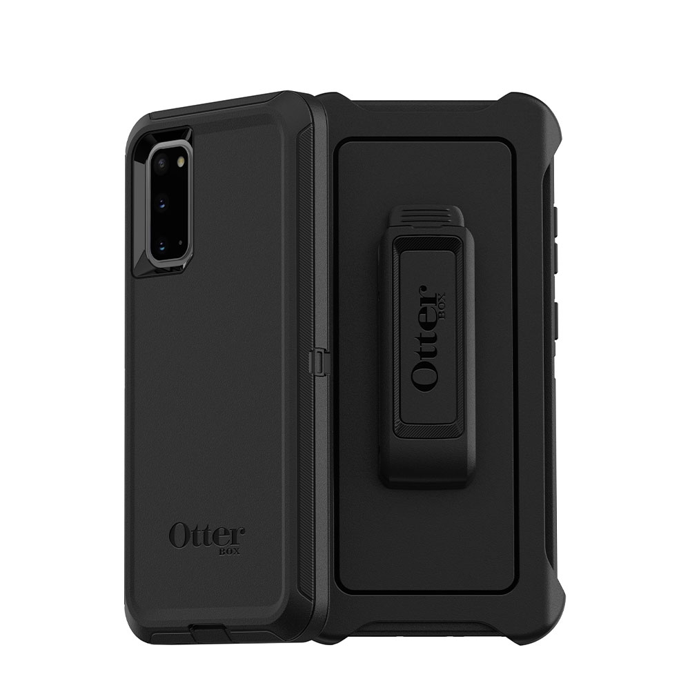 Image of Otterbox - Samsung Galaxy S20 / S20 5G Outdoor Schutz Hülle Defender Series + Holster (77-64187) - Schwarz bei Apfelkiste.ch