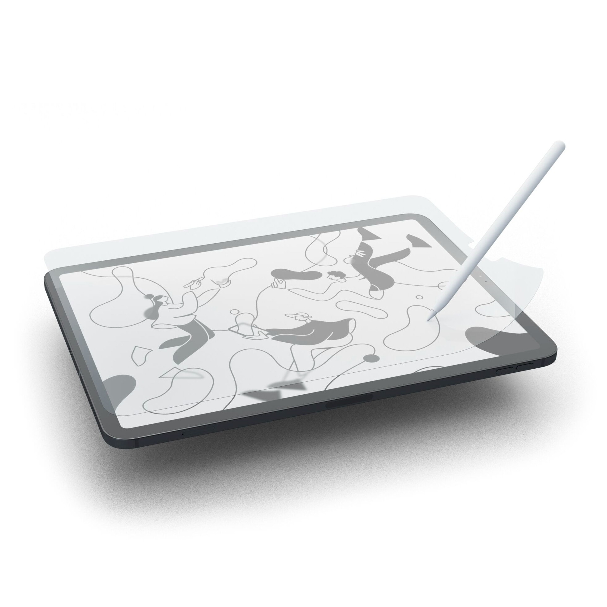 Image of (2er Set) Paperlike - iPad Mini 6 (2021) Nanodots Papier-Textur Vollbild Display Schutzfolie (Matt) bei Apfelkiste.ch