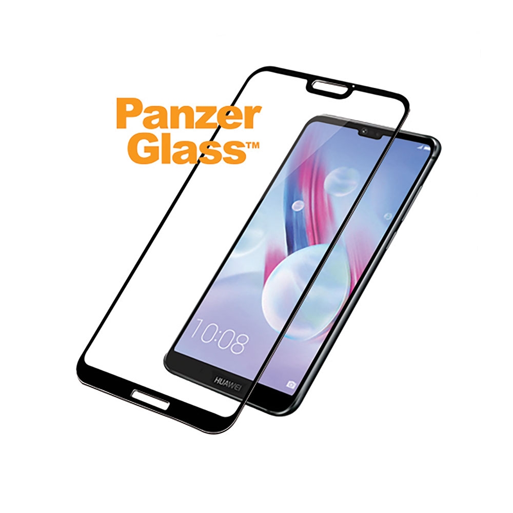 Image of PanzerGlass - Huawei P20 Lite (2018) Panzer Glas Display (5298) - Schwarz bei Apfelkiste.ch
