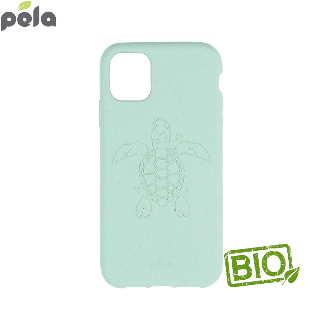 iPhone 11 Pro Biobasierte Gummi Schutzhülle Eco Friendly Nachhaltig Kompostierbar (11245-IPXI-OCEAN-TUR) - Türkis