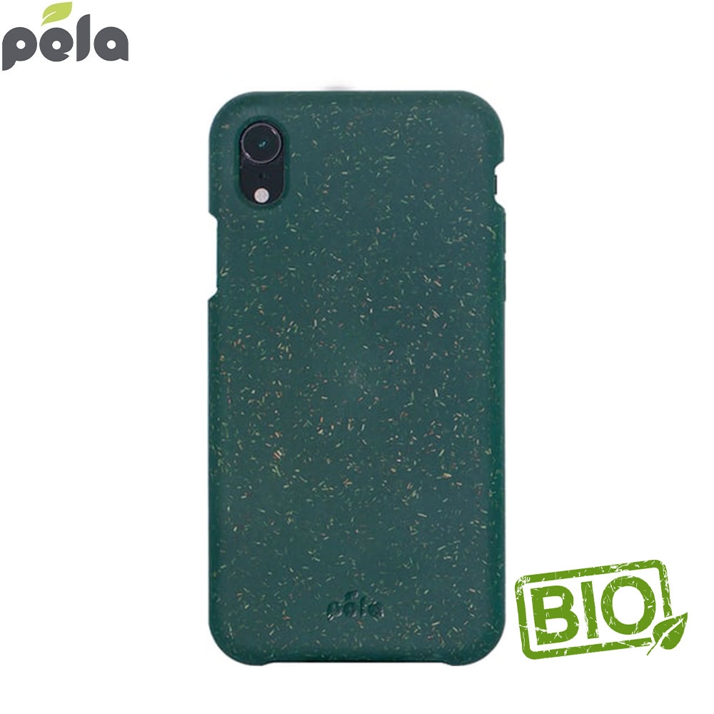 iPhone Xr Biobasierte Gummi Schutzhülle Eco Friendly Nachhaltig Kompostierbar (11105) - Grün