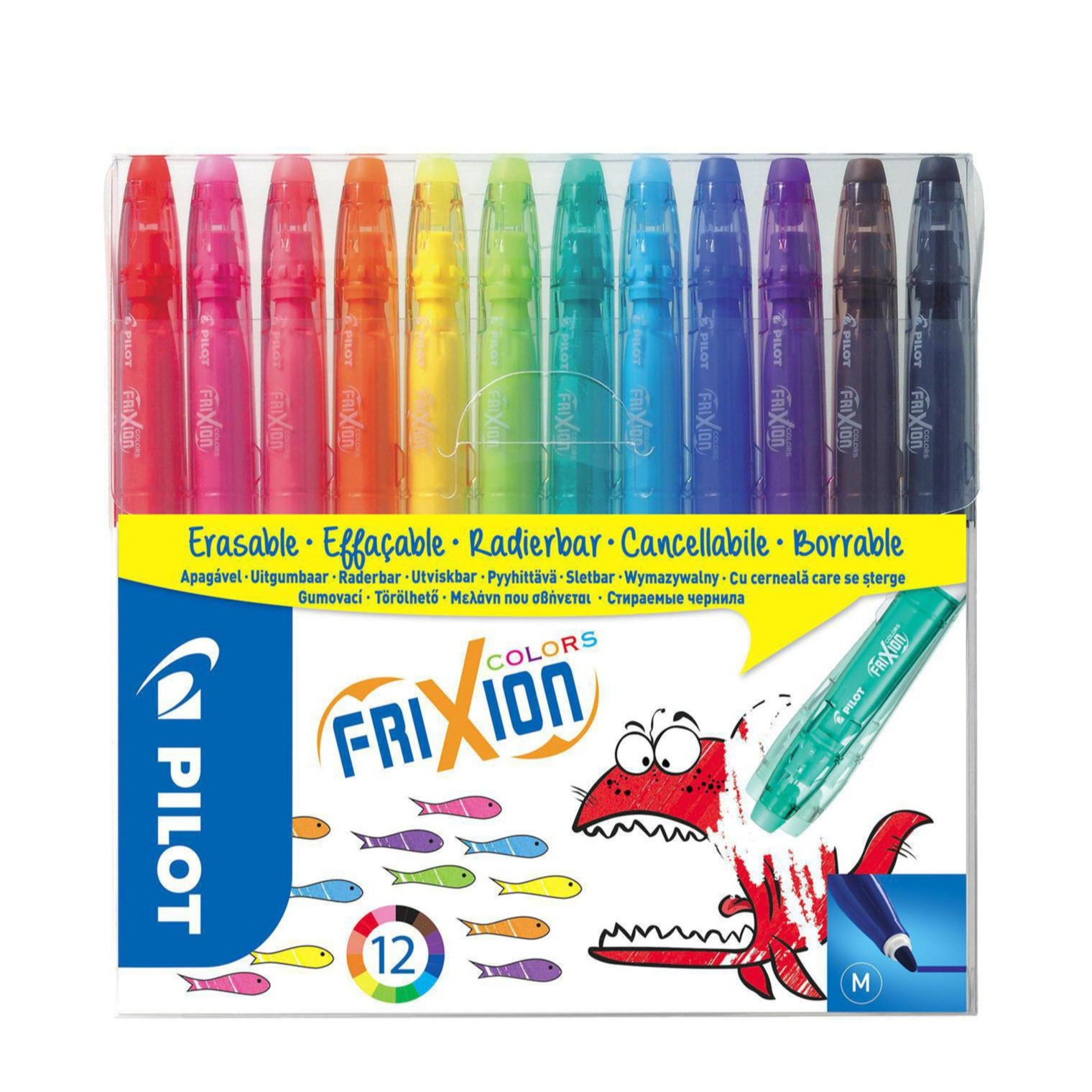 Image of Pilot - (12er Set) FriXion Colors Filzstifte Einweg Fasermaler (160.006.99) - Bunt bei Apfelkiste.ch