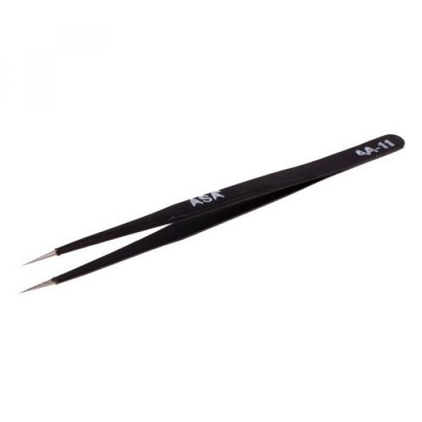 Image of TS-11 Antistatische Universal Metall Pinzette - Schwarz bei Apfelkiste.ch