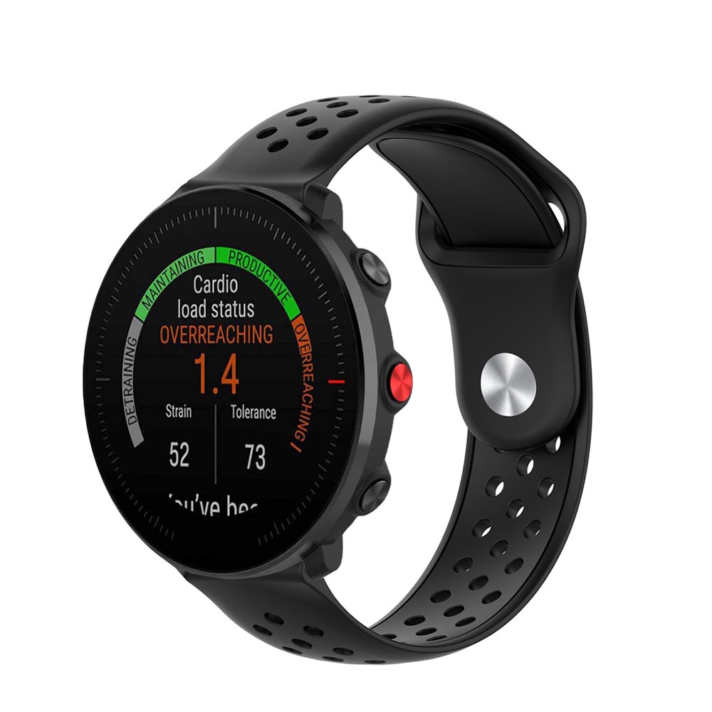 Image of (Gr. L) Polar Vantage M Silikon Sport Armband (Gelenkumfang 176-211mm) - Schwarz bei Apfelkiste.ch