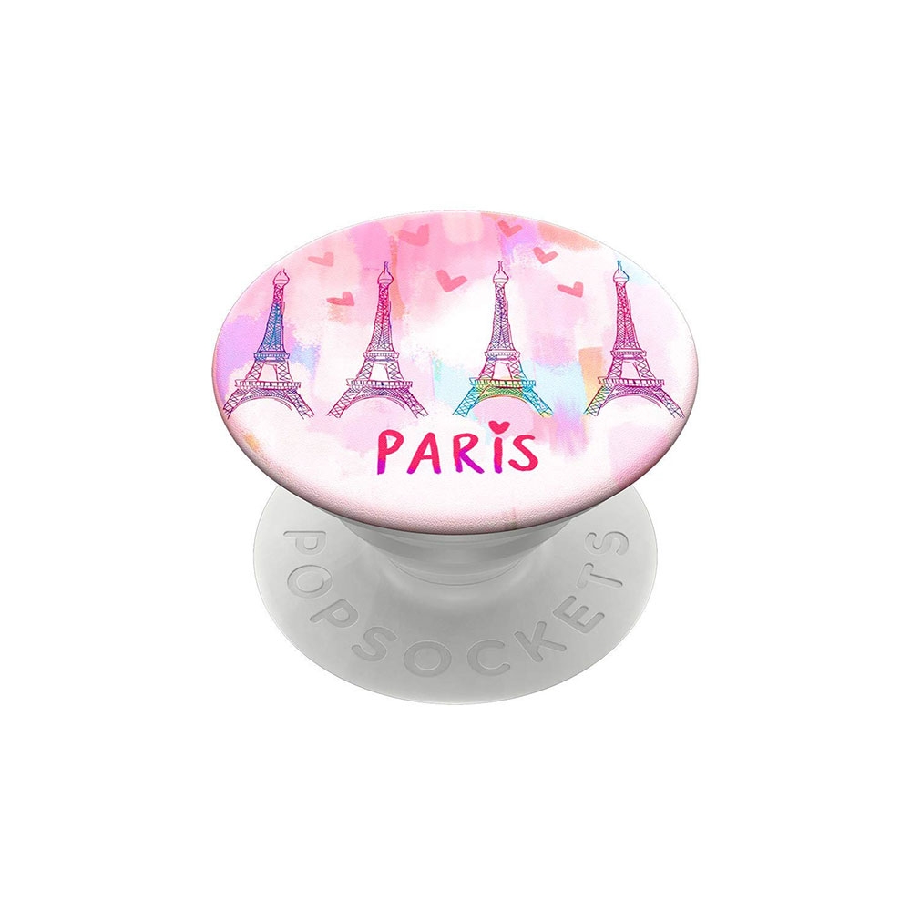Image of PopSockets - PopGrip Austauschbare Finger Griff Halterung für Smartphones / Tablets (801020) - Paris Love bei Apfelkiste.ch