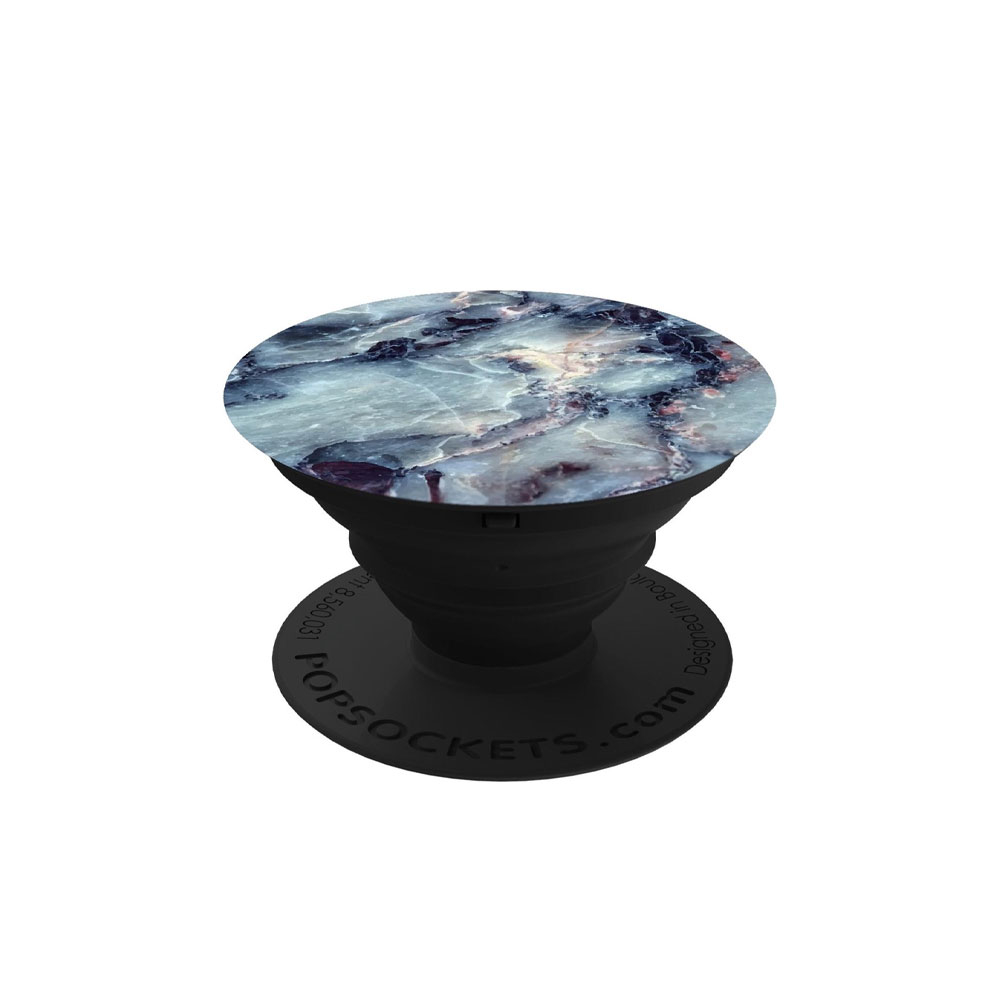 Image of PopSockets - PopGrip Finger Griff Halterung (Austauschbarer Top) für Smartphones / Tablets (101444) - Blue Marble bei Apfelkiste.ch