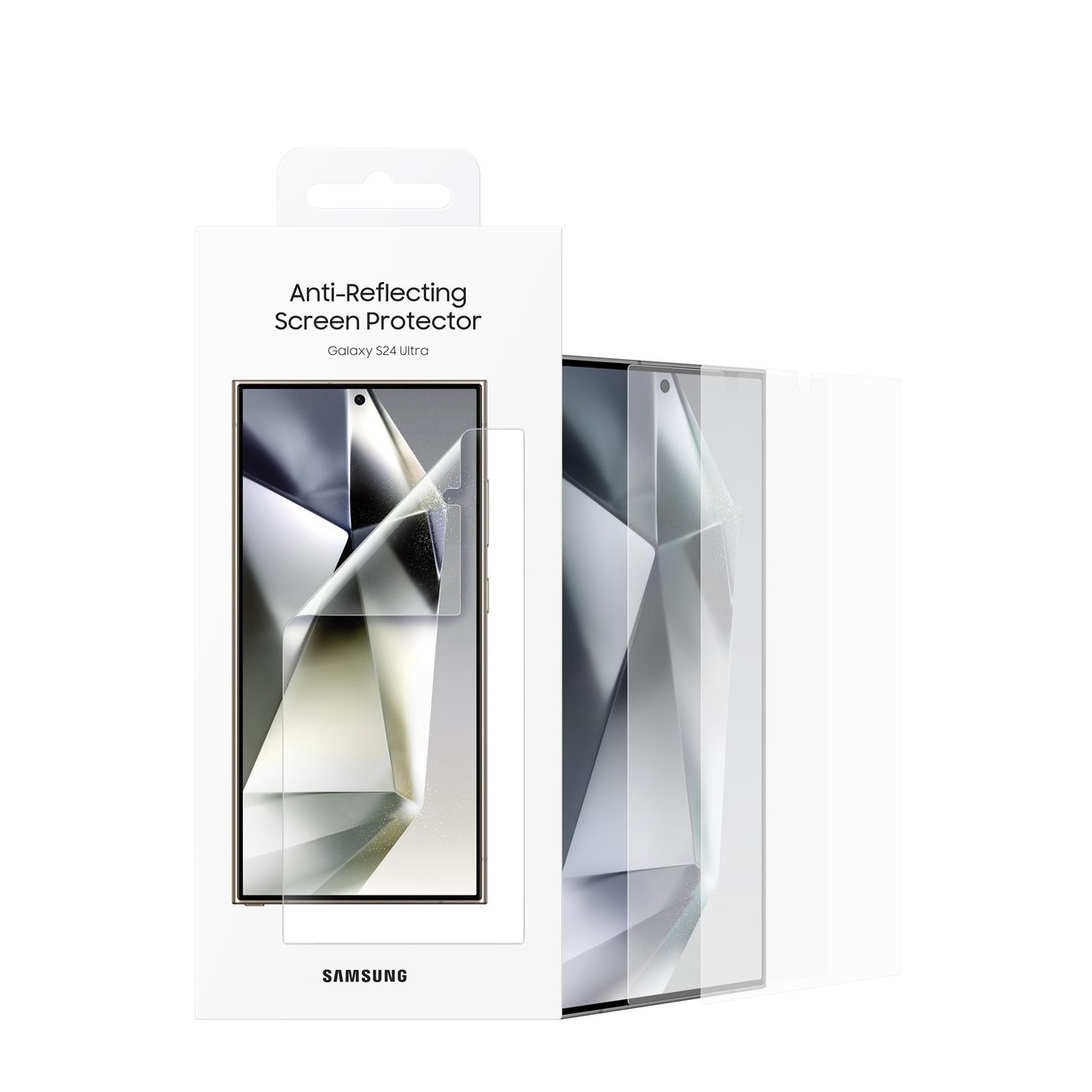 2er Set) Galaxy S24 Ultra Glas Folie + Montagehilfe